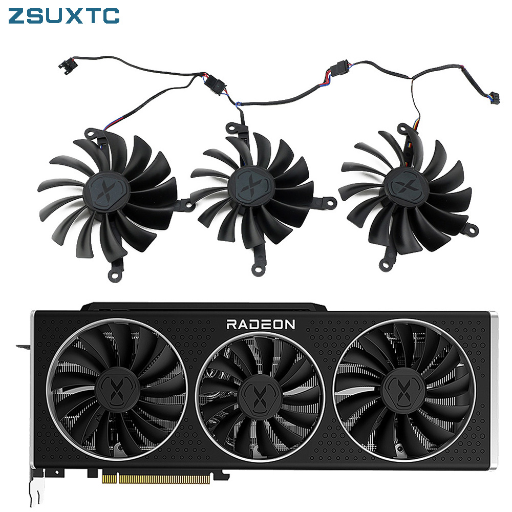 Rx 6900 Xt 16Gb - CF9015U12D CF1015U12D 6900XT Cooler Fan For