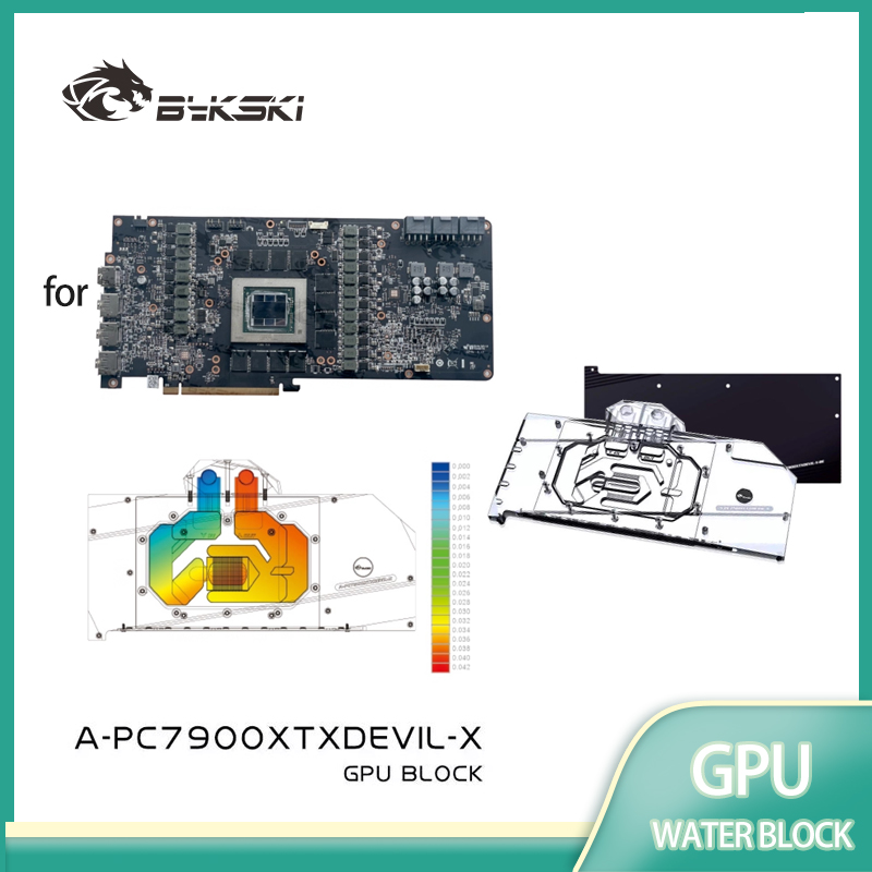 Bykski A-PC7900XTXDEVIL-X GPU  - Rx 7900 Xtx 24Gb 评论和价格