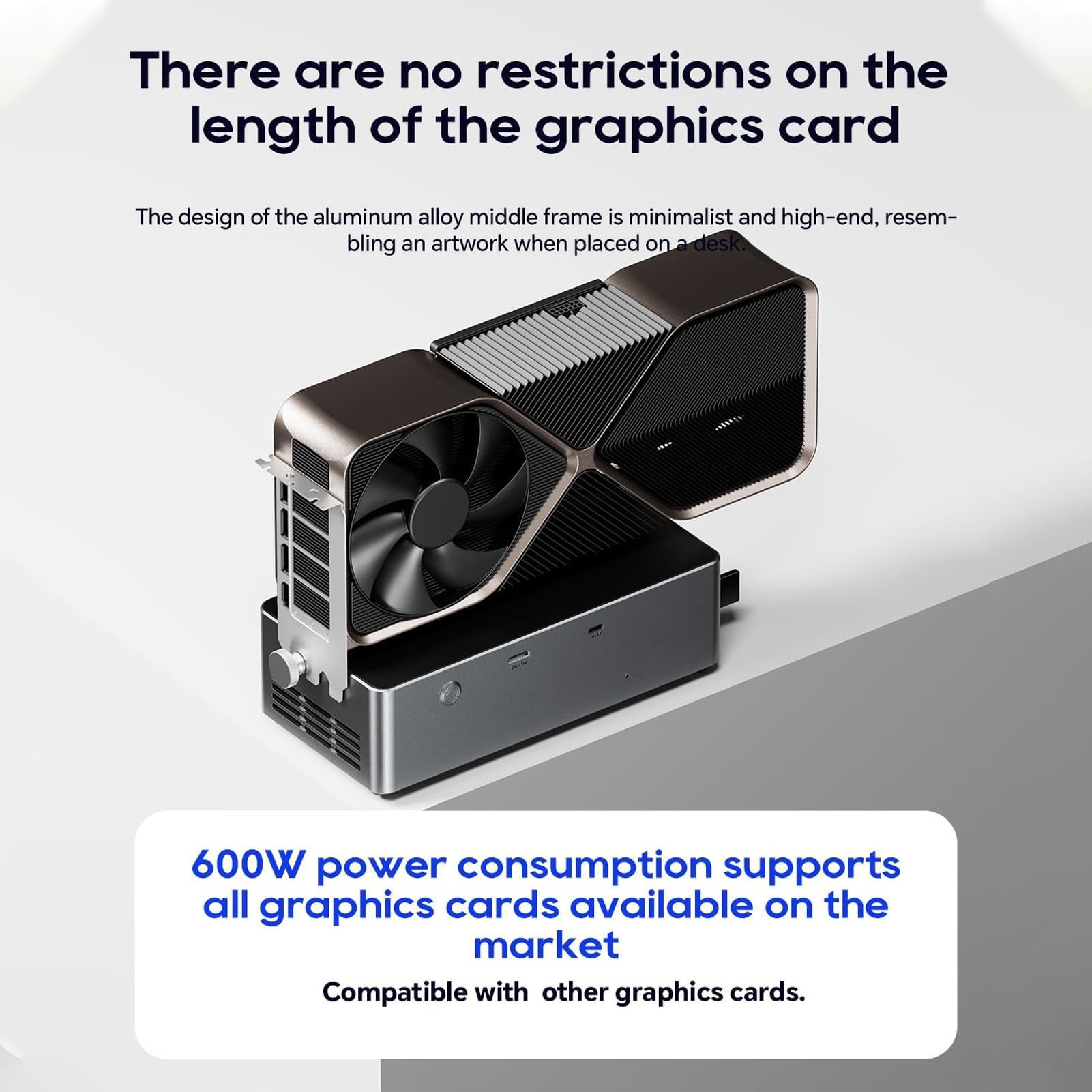EGPU Docking Station with 800W - Oculink Gpu Dock Station 评论和价格