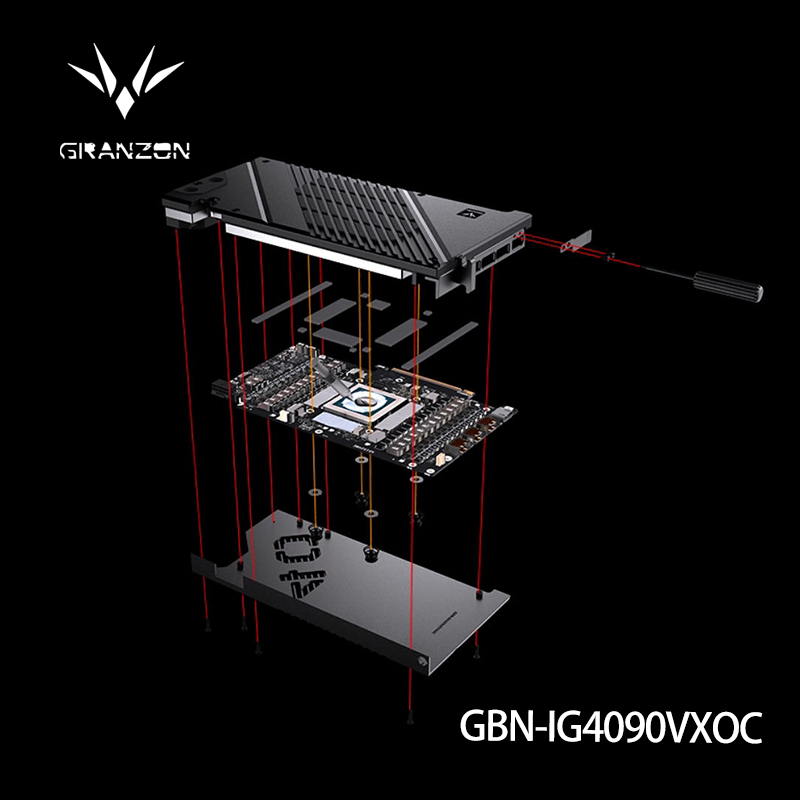 Granzon Water Block for Colorf - Rtx 4090 Water Block Full Cover 评论和价格
