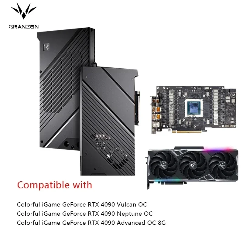 Granzon Water Block for Colorf - Rtx 4090 Water Block Full Cover 评论和价格