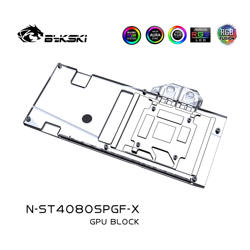 Bykski GPU Block for Zotac GeF - Rtx 4080 Water Cooling Block 评论和价格