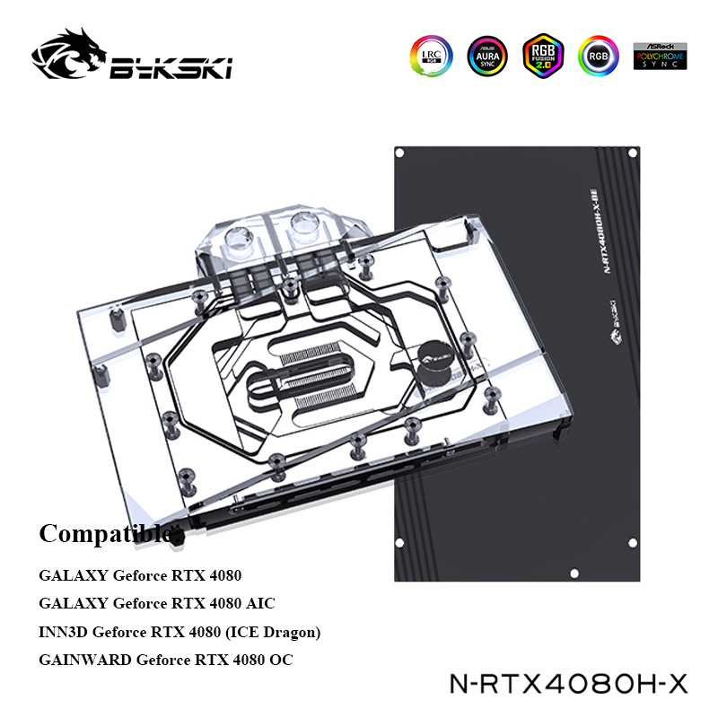 Bykski GPU Water Cooler For GA - Rtx 4080 Water Cooling Block 评论和价格