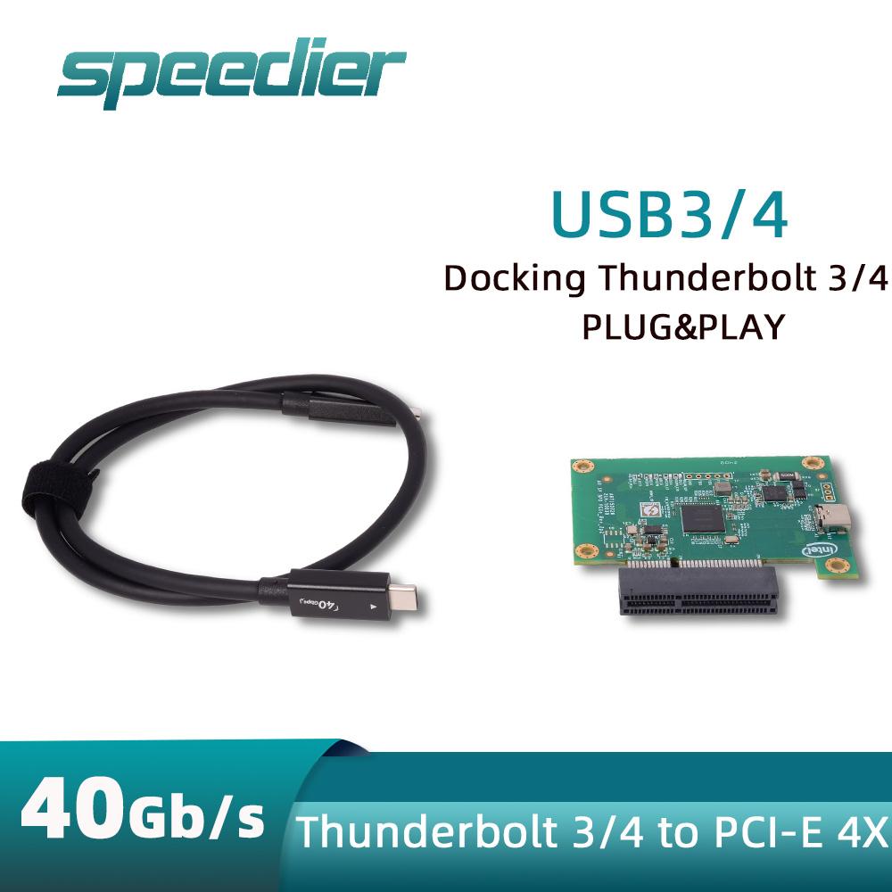 Thunderbolt 4 To PCI-E 4X Exte - Gpu External Dock Egpu Thunderbolt 4 评论和价格