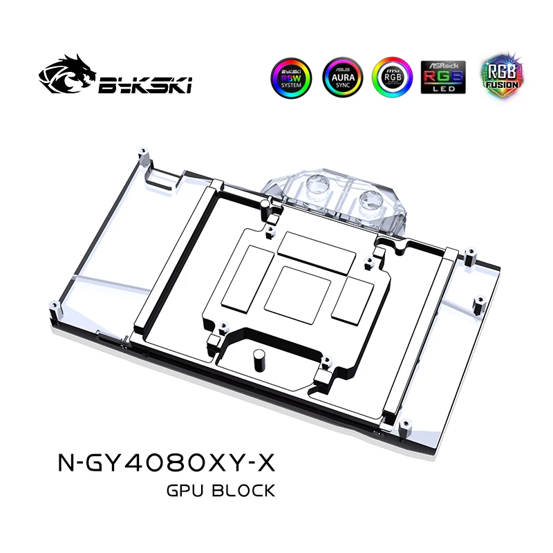 Bykski N-GY4080XY-X GPU Block  - Rtx 4080 Water Cooling Block 评论和价格