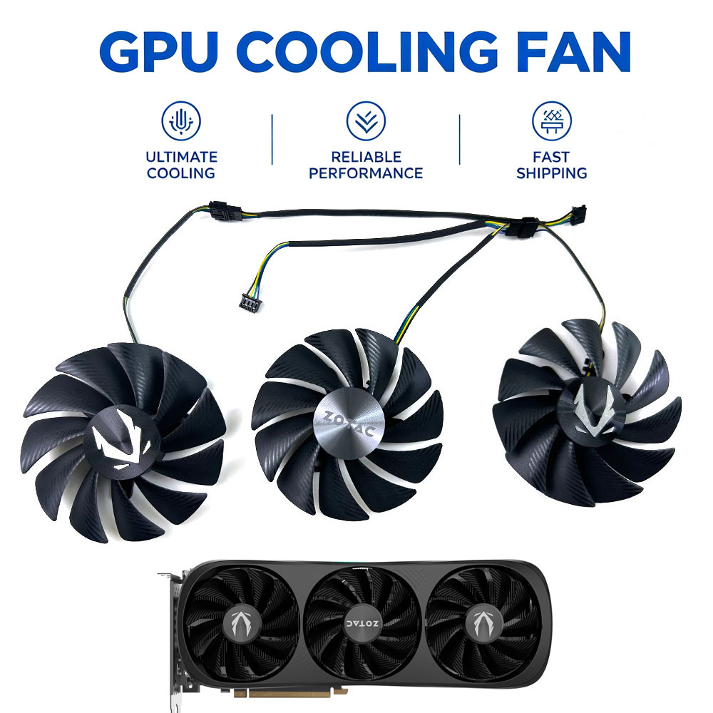 3PCS NEW Cooling Fan GA9S2U 4P - Rtx 4070 Ti Super 16Gb 评论和价格
