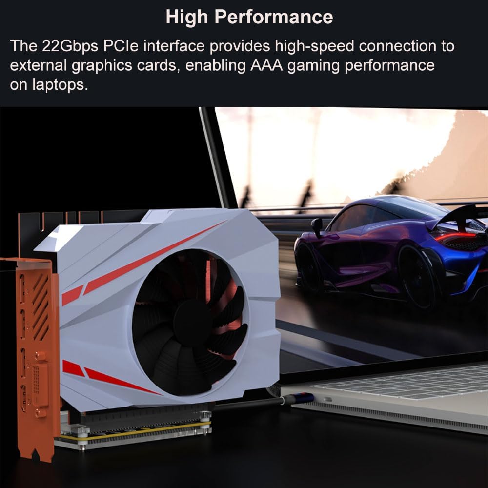 RGEEK 22Gbps eGPU Dock PCIE3.0 - Gpu External Dock Egpu Thunderbolt 4 评论和价格