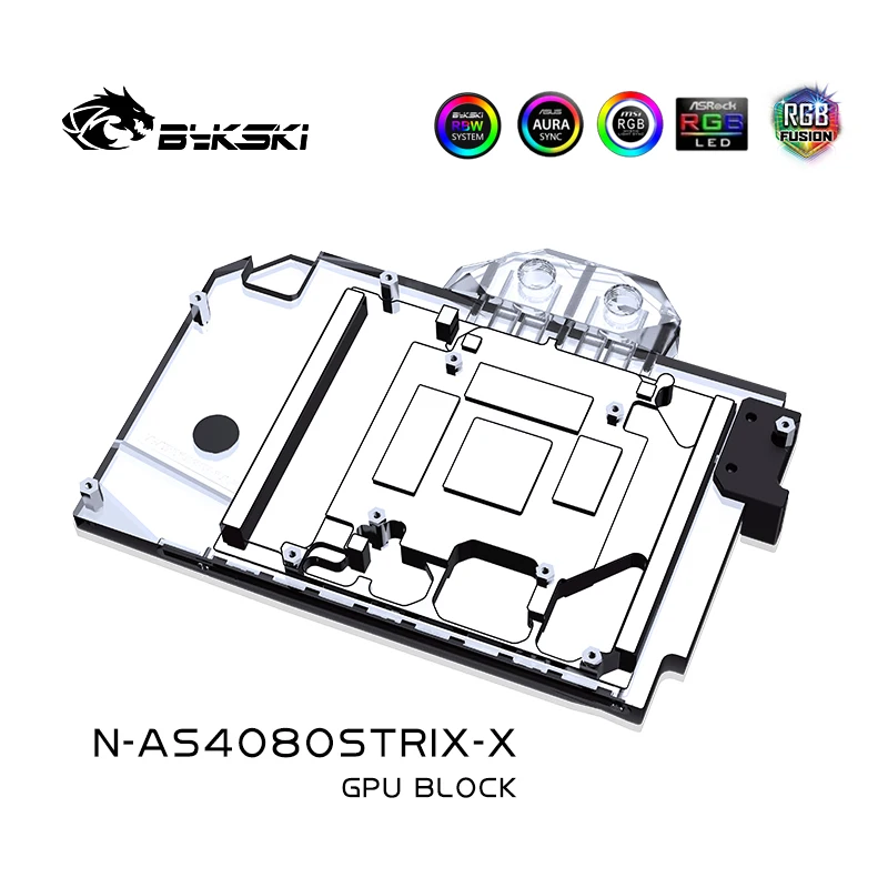 Bykski GPU Block Use for ASUS  - Rtx 4080 Water Cooling Block 评论和价格