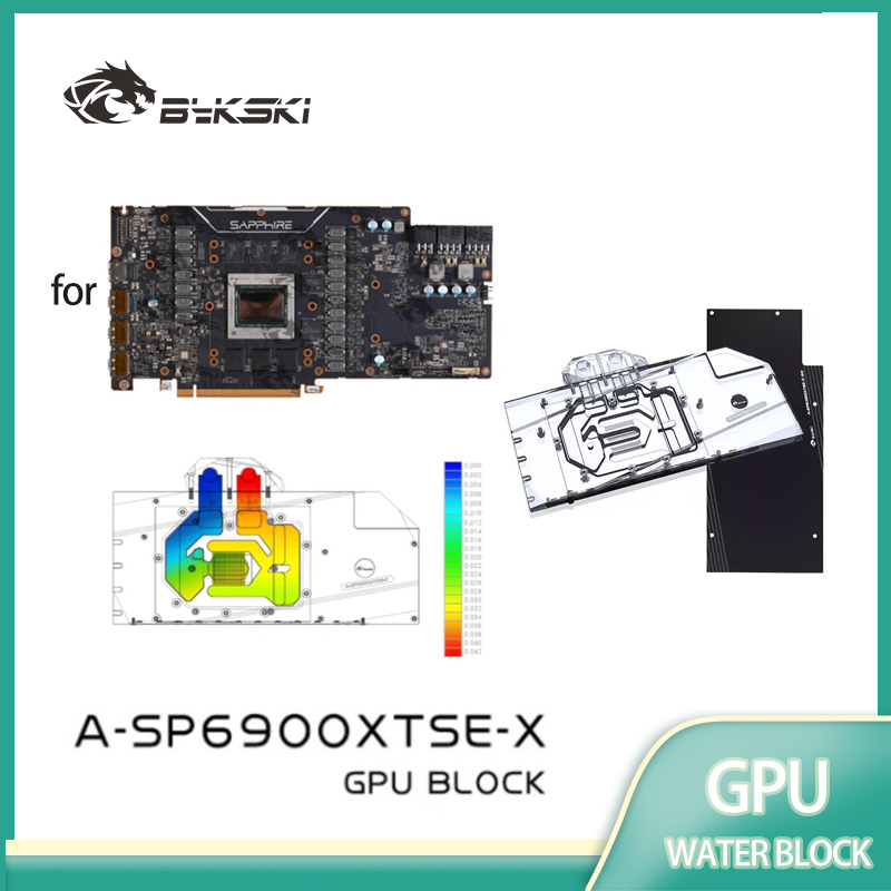 Bykski GPU Water Block for SAP - Rx 6900 Xt 16Gb 评论和价格