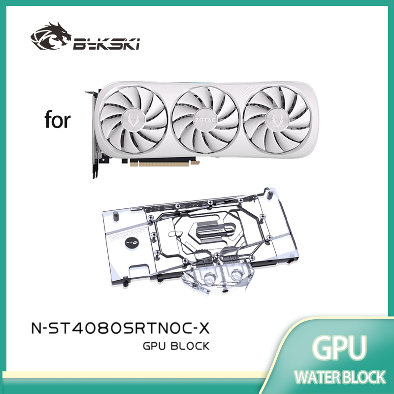 Bykski GPU Block for ZOTAC RTX - Rtx 4080 Water Cooling Block 评论和价格