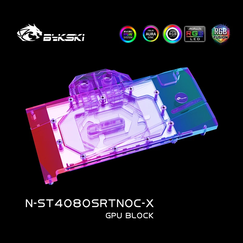 Bykski GPU Block for ZOTAC RTX - Rtx 4080 Water Cooling Block 评论和价格