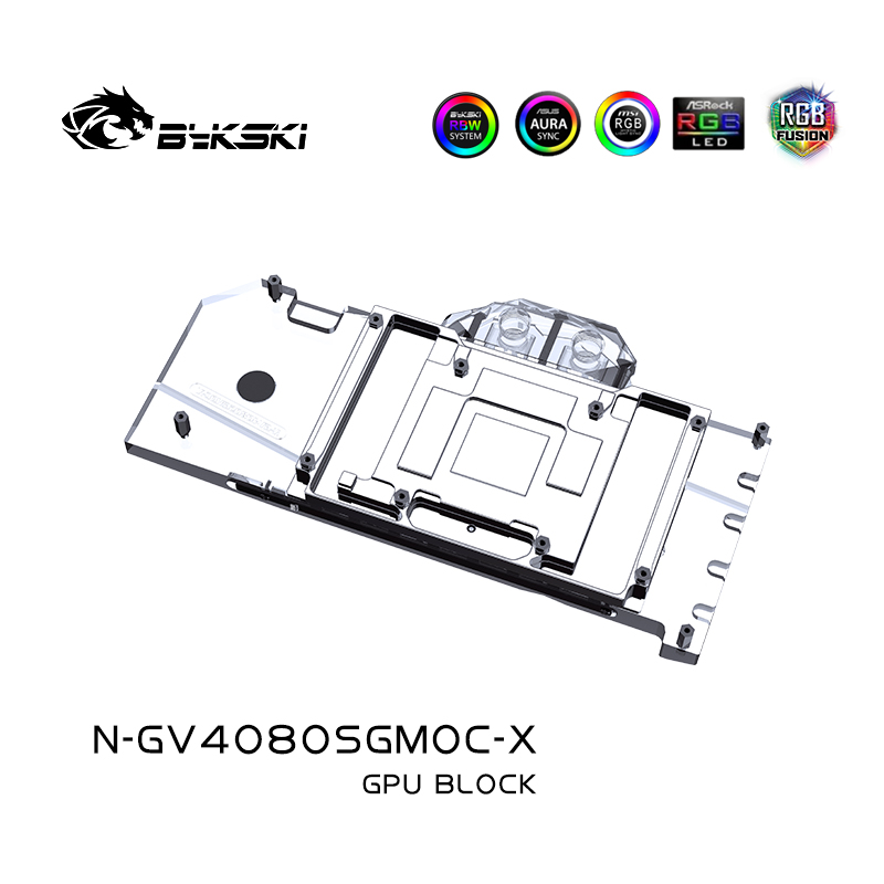 Bykski GPU Block for Gigabyte  - Rtx 4080 Water Cooling Block 评论和价格